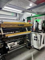 Machine à plastifier sans solvant SL-1300Di à 5 rouleaux, entraînée par moteur, pour film/feuille
