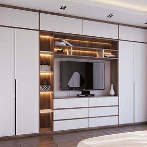 Mueble de <span class=keywords><strong>TV</strong></span> de Acero Inoxidable con Certificación CE a Prueba de Moho para Montaje en Pared, Mueble de Sala de Estar Duradero y Robusto, Soporte para <span class=keywords><strong>TV</strong></span> - Product Image 1