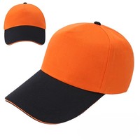 Casquette à visière double couleur personnalisable, 5 panneaux, réglable, toutes saisons, uniforme pour le personnel de restaurant, d'hôtel et de restauration rapide