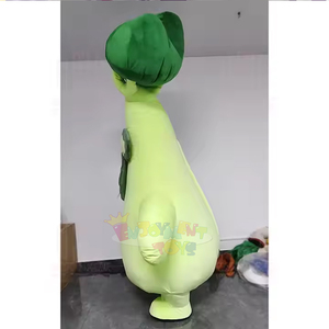 Costume Gonfiabile da Mascotte Broccoli per Adulti - Unisex, per Eventi di Promozione Alimentare con Ventilatore - Product Image 4