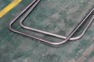 Dobladora de tubos cuadrados de metal de acero hidráulico de doble cabeza, máquina dobladora de tubos de cobre ss, silla de acero inoxidable automática - Product Image 5