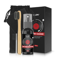 Kit de nettoyage portable 50 ml pour disques optiques, nettoyant à base d'extraits végétaux naturels pour disques vinyles, CD, DVD, élimination des rayures et de la poussière