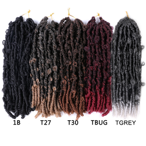 Julianna 18 pouces Locs Distressed, Dreadlocks artisanales pour tressage au <span class=keywords><strong>crochet</strong></span>, Extensions de cheveux africains légers 18 pouces Locs Distressed - Product Image 6