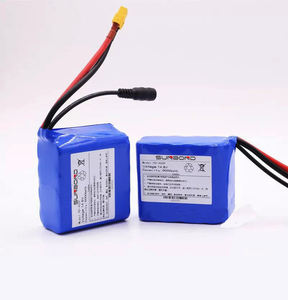 Lityum iyon batarya paketi şarj edilebilir 18650 6000mAh 14.4V 14.8V 4S2P 6AH XT60 JST konnektörü LED sahne işık lambası drone - Product Image 5