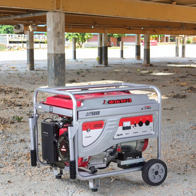 Chinese Manufacturers Offer 1-12 kW 120V/230V 60Hz/50Hz Silent 4-Stroke Gasoline Generators 25L Fuel Tank Compatible Liquefied