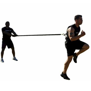 Gilet à bandes de résistance avec sangles réglables pour la course à pied, l'entraînement et le fitness, longueur 33,1-45,7 pouces/84-116 cm, 62,5 pouces/158 cm - Product Image 3