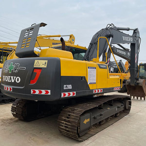 Used Volvo EC210DL Hydraulic Crawler Excavator 21Ton Medium Digger Construction Equipment Second Hand Volvo Digger For Sale - Product Image 3