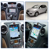 Gps de voiture 9.7 "pour Kia Carens 2007 ~ 2012 Android Stereo Tesla Style
