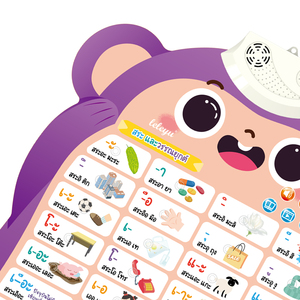 ของเล่นเสริมการเรียนรู้ภาษาสำหรับเด็ก โปสเตอร์พูดได้<span class=keywords><strong>ภาษา</strong></span><span class=keywords><strong>ไทย</strong></span> แผ่นการเรียนรู้สำหรับเด็กเล็ก - Product Image 4