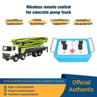 Télécommande radio sans fil pour plateforme de forage, personnalisée en usine, en fibre PA66 de haute qualité, étanche (portée 225m/5km), 11 fonctions