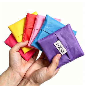 Bolsa de Compras Plegable de Alta Gama, Bolsa Reutilizable de Poliéster para Tiendas de Ropa, Bolsa de Embalaje para Prendas - Product Image 5