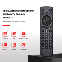 Ratón G20S PRO Air Mouse con mando a distancia inalámbrico retroiluminado de 2,4G Asistente de voz de código de aprendizaje IR para TV, novedad