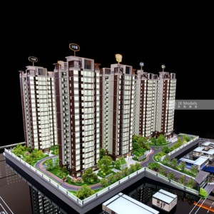 Mô hình xây dựng khu dân cư quy mô thiết kế mô hình và sản xuất dịch vụ một cửa mô hình xây dựng bất động sản Tùy chỉnh cao cấp - Product Image 3