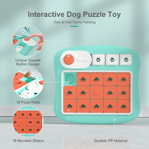 Juguetes de Rompecabezas para Perros, Dispensador Interactivo de Golosinas, Comedero Lento, Juguetes de Entrenamiento de Inteligencia para Mascotas, para la Estimulación Cerebral - Product Image 3