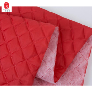 Doublure en coton matelassé en Polyester, <span class=keywords><strong>tissu</strong></span> de doublure en coton tissé en polyester par pression ultrasonique - Product Image 6