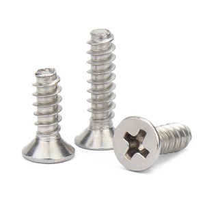 สกรูหัวกลมเหล็กชุบสังกะสีขนาด6.3มม. สำหรับใช้เฟอร์นิเจอร์ไม้ - Product Image 1