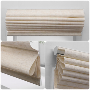 Persianas Romanas Inalámbricas Manuales ZSTARR, Diseño 2 en 1, Compra Una y Obtén una Correa Ajustable de Doble Uso para Cafetería - Product Image 2