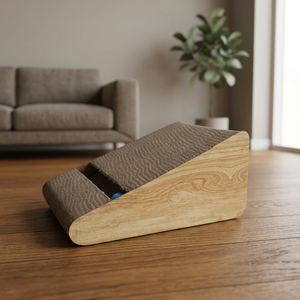Custom Corrugated Cardboard <b>Cat</b> <b>Tree</b> OEM Logo Shape Size Eco-Friendly Indoor <b>Cat</b> <b>Scratching</b> Board with Carton Packaging - Product Image 4