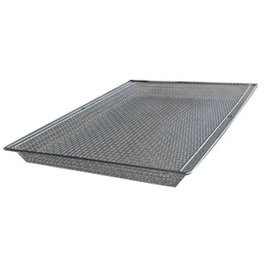 Stainless steel crimped wire mesh dehydrator tray for food and fruit dehydration