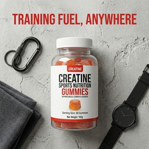 Bonbons Gommeux de Créatine pour la Nutrition Sportive : Réduit les Douleurs Musculaires, Complément Alimentaire, Carburant Musculaire - Product Image 5