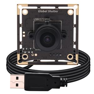 ELP – WebCam <span class=keywords><strong>Monochrome</strong></span> USB Plug-and-Play Vision Machine HD Aptina AR0144 MJPEG 60fps 1280x720 Fisheye Global Shutter caméra USB - Product Image 3