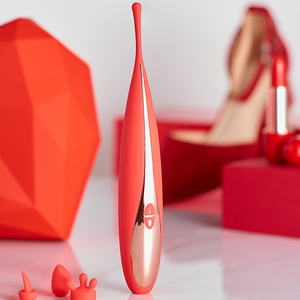 Vibrateur à trois têtes, suceur de tétons, rotation, stimulateur du clitoris, jouets sexuels pour femmes - Product Image 5