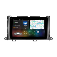 Autoradio Android 16 8 cœurs 7870 2K 9,5 pouces OLED avec Carplay DSP GPS pour tableau de bord Sienna 2011-2013