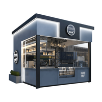 Présentoir extérieur de haute qualité, 10 pièces, conception de stand pour snacks et détail