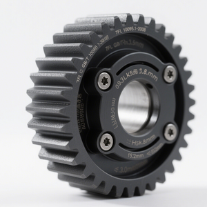 Engranaje recto de acero inoxidable y metal, fabricación personalizada - Product Image 3