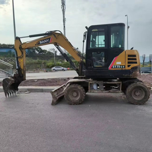 รถขุดตีนตะขาบมัลติฟังก์ชั่นมือสองรถขุดฮุนไดฮุนได SY75C ประสิทธิภาพสูง - Product Image 1