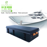 Baterai Lithium Marine CTS Low Temp Protection 96V 400Ah 40kWh untuk Kapal Layar Yacht, Pasokan Langsung Profesional dari Pabrik