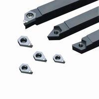 Outil de tournage externe, inserts de tournage en carbure PCD, Machine de tour à insertion CNC pour scie à pierre