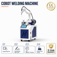 Robot de Soldadura Cobot para Enseñanza de Gestos, Software de Control Desarrollado Internamente, Sin Necesidad de Programación, 10 Minutos de Entrenamiento para Soldador