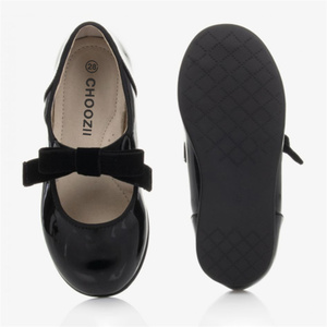 Choice zii scarpe per bambini all'ingrosso di nuovo arrivo bambine in vernice lucida rossa Mary Jane per bambini - Product Image 3