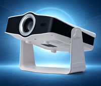 Projecteur intelligent LCD Premium J500, système Android 14, 500 ANSI, 1080P, mise au point automatique pour le divertissement en grande salle