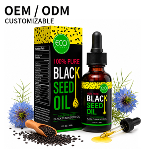 <span class=keywords><strong>Olio</strong></span> <span class=keywords><strong>di</strong></span> <span class=keywords><strong>semi</strong></span> <span class=keywords><strong>di</strong></span> <span class=keywords><strong>cumino</strong></span> <span class=keywords><strong>nero</strong></span> 1 Fl Oz 30ml 100% puro spremuto a freddo con contagocce in vetro per il supporto immunitario, la cura <span class=keywords><strong>di</strong></span> capelli, pelle e corpo - Product Image 1