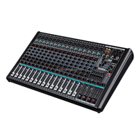 Console de mixage DJ TNH DK06 6 canaux avec 99 effets DSP, lecteur USB, alimentation fantôme 48V, lecteur MP3, équipement sonore