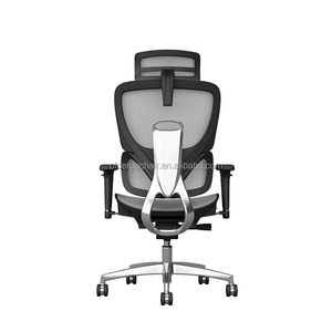 Silla de Oficina Ergonómica de Malla, con Reposabrazos Ajustables 6D, Silla de Escritorio para Oficina en Casa, Respaldo con Marco de Aluminio, Gran Venta - Product Image 1