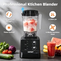 Multifunctionele commerciële elektrische blender, heavy-duty ijsbreker, voedselverwerker, mixer en molen voor restaurants en thuiskeukens