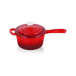 Olla para Leche de Hierro Fundido Esmaltado con Tapa, Mini Cacerola para Cocina Casera, Gran Venta - Product Image 1