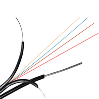Câble de descente fibre optique monomode FTTH pour intérieur, 1, 2 ou 4 fibres, prix compétitif sur tambour en contreplaqué, fabricant OEM