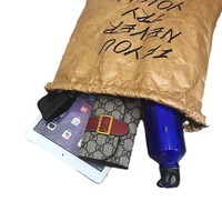 Sacs en papier lavables personnalisés Sac à dos DuPont en papier avec cordon de serrage