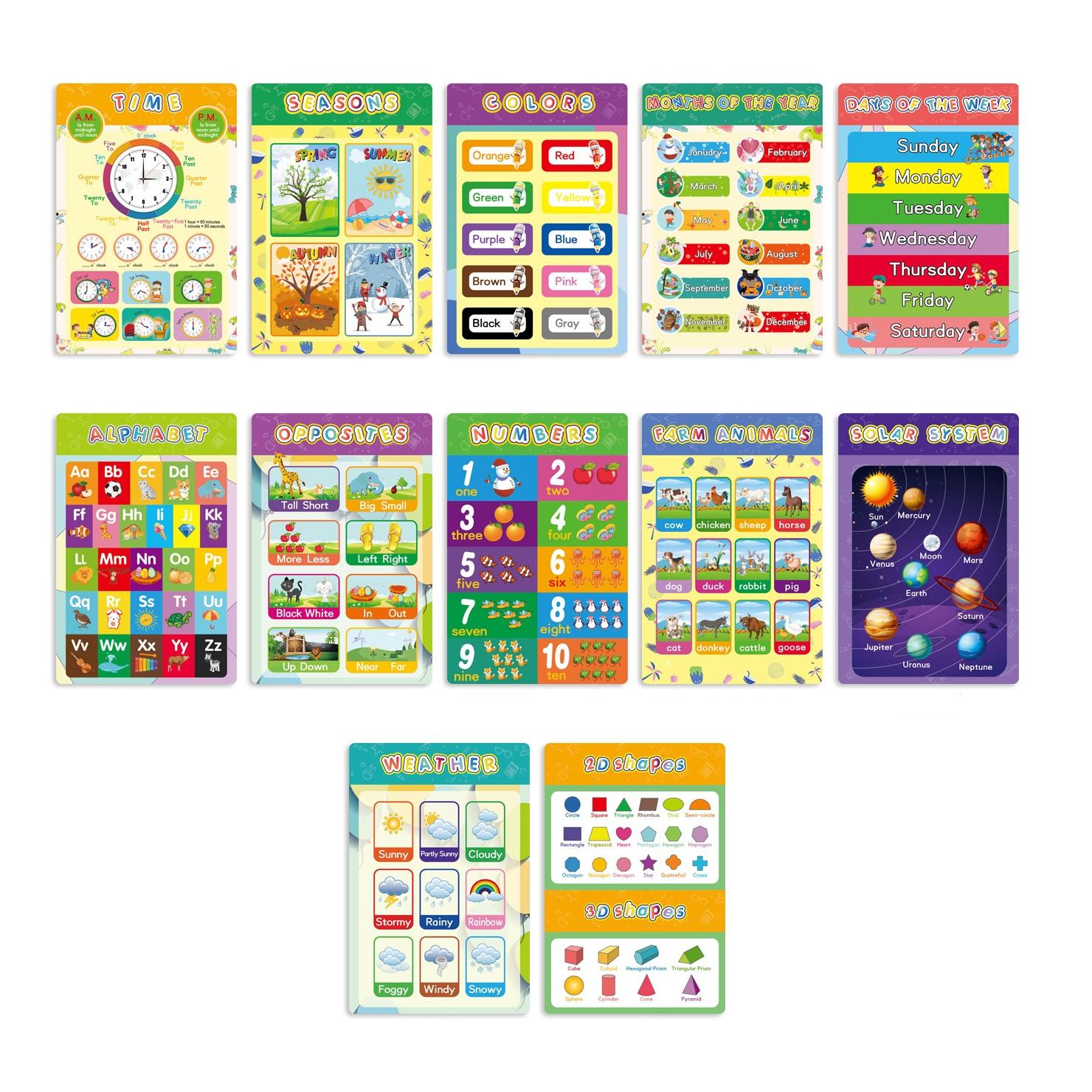 Mixed color -12 Sheets-B style