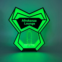 Présentateur de bouteille LED LOGO personnalisé à changement de couleur glorificateur de champagne présentoir VIP support de bouteille pour bar de discothèque LOUNGE