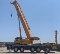 Grue de levage haute performance 200t XCA200G8-1, hauteur 113m, portée 118,5m pour les entrepreneurs en construction de tours et d'infrastructure