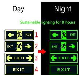ملصق مطفأة حريق مخصص من البي في سي، لافتات مطفأة حريق مضيئة، لوحة إشارة مضيئة لمطفأة الحريق على الجدار - Product Image 6
