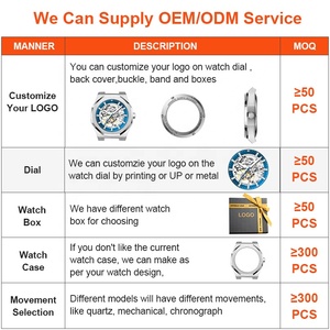 Custom Luxury <strong>Mechanical</strong> <strong>Watch</strong> for Men <strong>Brand</strong> Your Own Logo Wristwatch - Product Image 2