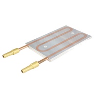 Plaque de refroidissement liquide par extrusion personnalisée pour processeur 1000W, dissipateur thermique en cuivre et aluminium, roulement en alliage, 20dBA