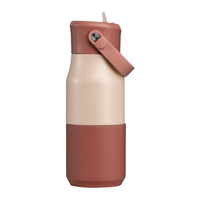 Bouteille d'eau en acier inoxydable à double paroi personnalisée et écologique de 24 oz et 32 oz pour la salle de sport et les sports