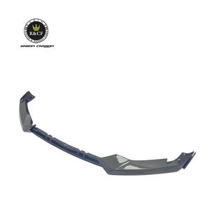 Séparateur de becquet de lèvre de pare-chocs avant en Fiber de carbone de Style AB pour <span class=keywords><strong>Audi</strong></span> TTRS MK3 8S 2015-2019 - Product Image 1